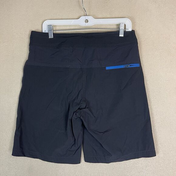 Fire + Ice Shorts Mens 34 Black Drawstring Waist Pockets Lightweight Board Short - Picture 11 of 12